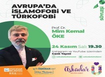 “AVRUPA'DA İSLAMOFOBİ VE TÜRKOFOBİ” SÖYLEŞİ PROGRAMI CANLI OLARAK YAYINLANDI “AVRUPA'DA İSLAMOFOBİ VE TÜRKOFOBİ” SÖYLEŞİ PROGRAMI CANLI OLARAK YAYINLANDI