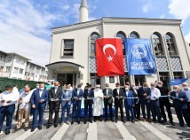 YAMAN DEDE MEHMET EFENDİ CAMİ CUMA NAMAZI İLE İBADETE AÇILDI YAMAN DEDE MEHMET EFENDİ CAMİ CUMA NAMAZI İLE İBADETE AÇILDI