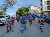 ÜSKÜDAR BELEDİYESİ KARLIK BAYIRI'NDA BULUNAN YEŞİL ALANI DÜZENLİ OLARAK TEMİZLİYOR